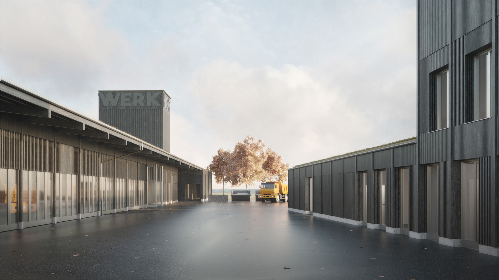 GKS Architekten AG - Wettbewerb Werkhof - Amriswil - 2020