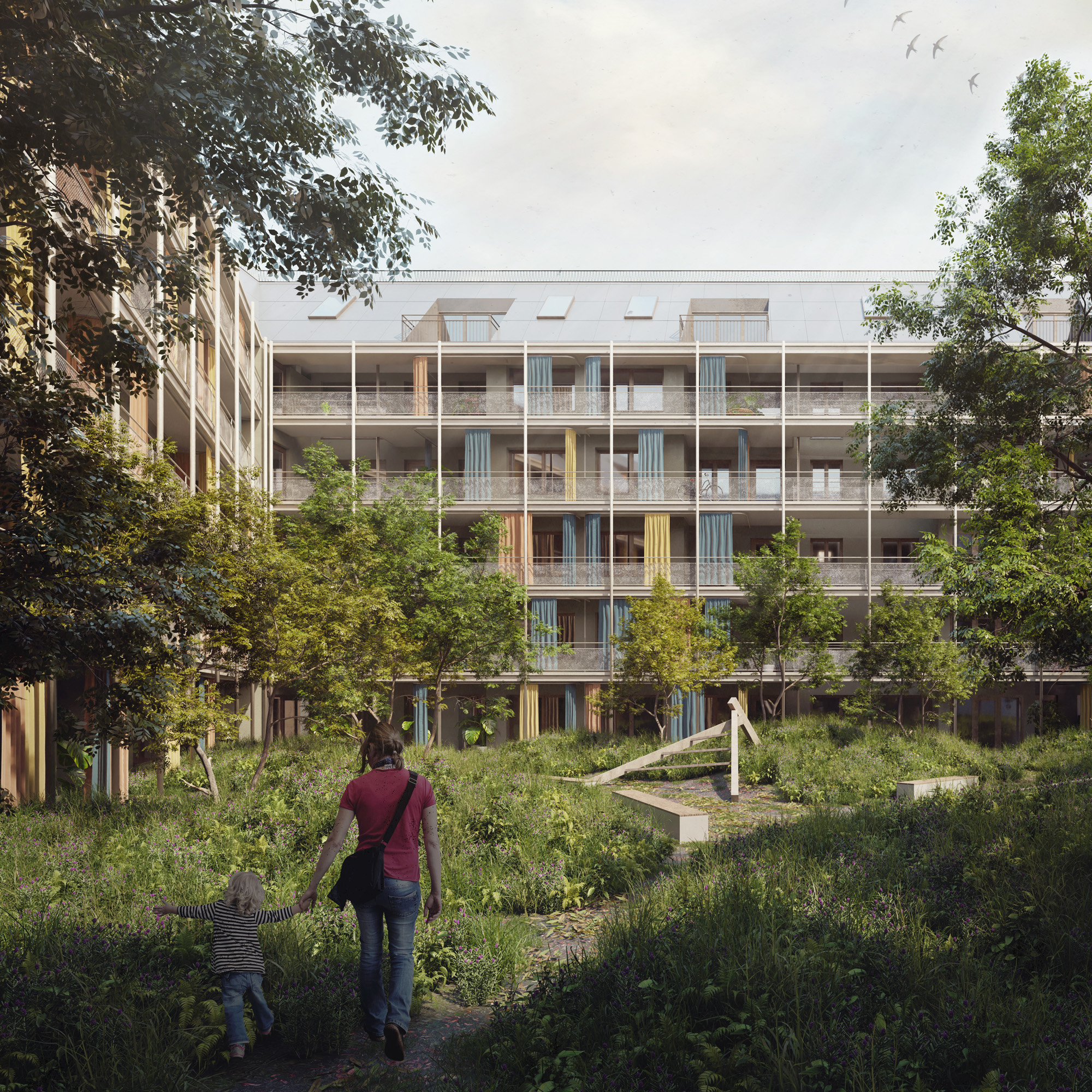 GKS Architekten AG - Studienauftrag Arealüberbauung Bleicherstrasse - Luzern - 2021