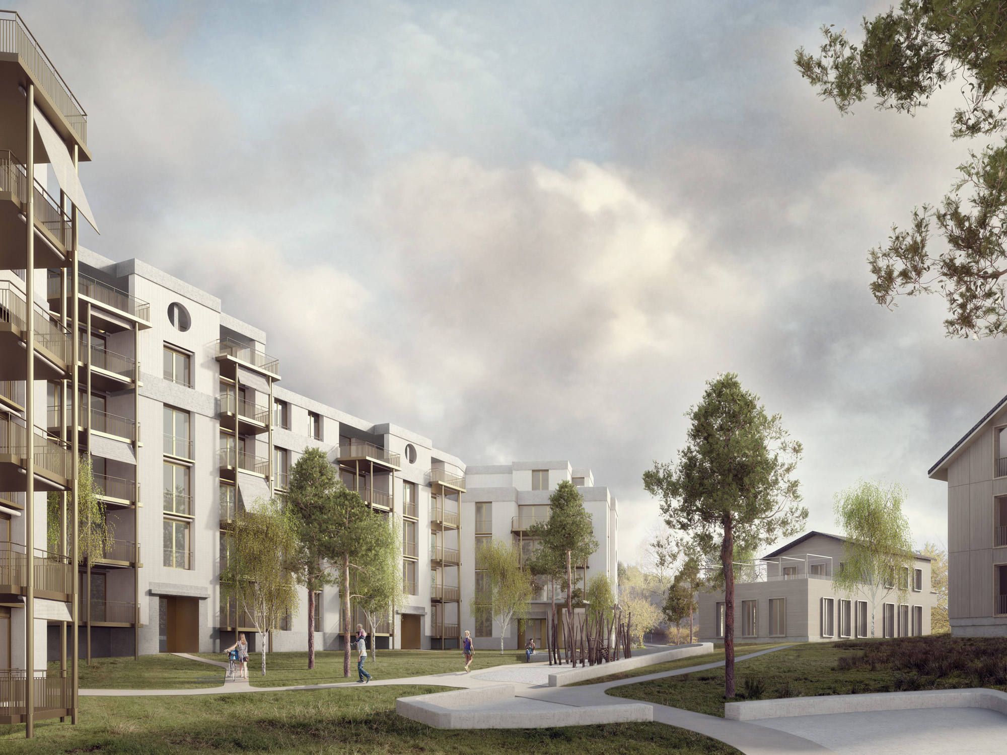 GKS Architekten AG - Studienauftrag Wohnüberbauung Büttenenstrasse - Luzern - 2018