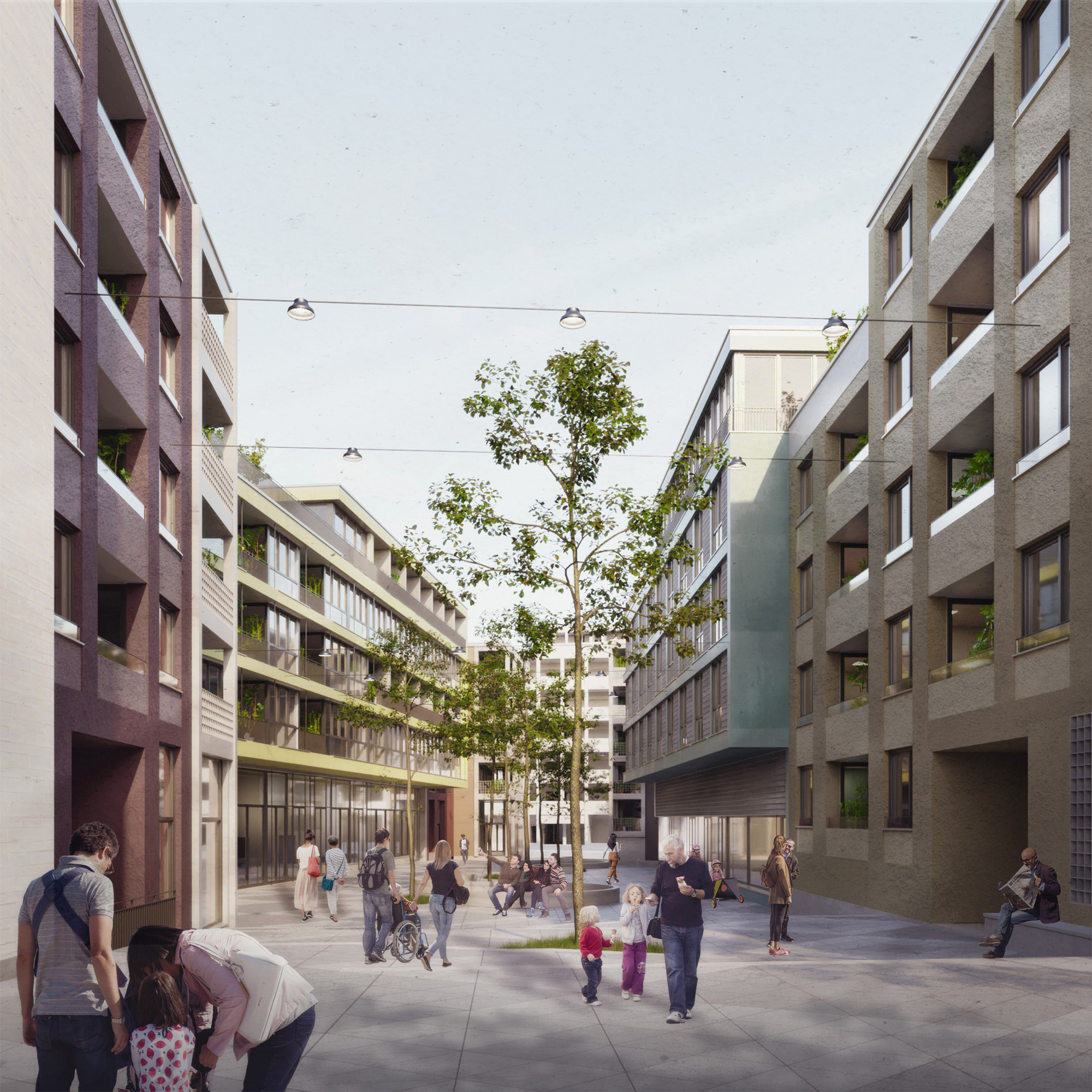 GKS Architekten AG - Studienauftrag Seetalplatz Ost - Emmen - 2021