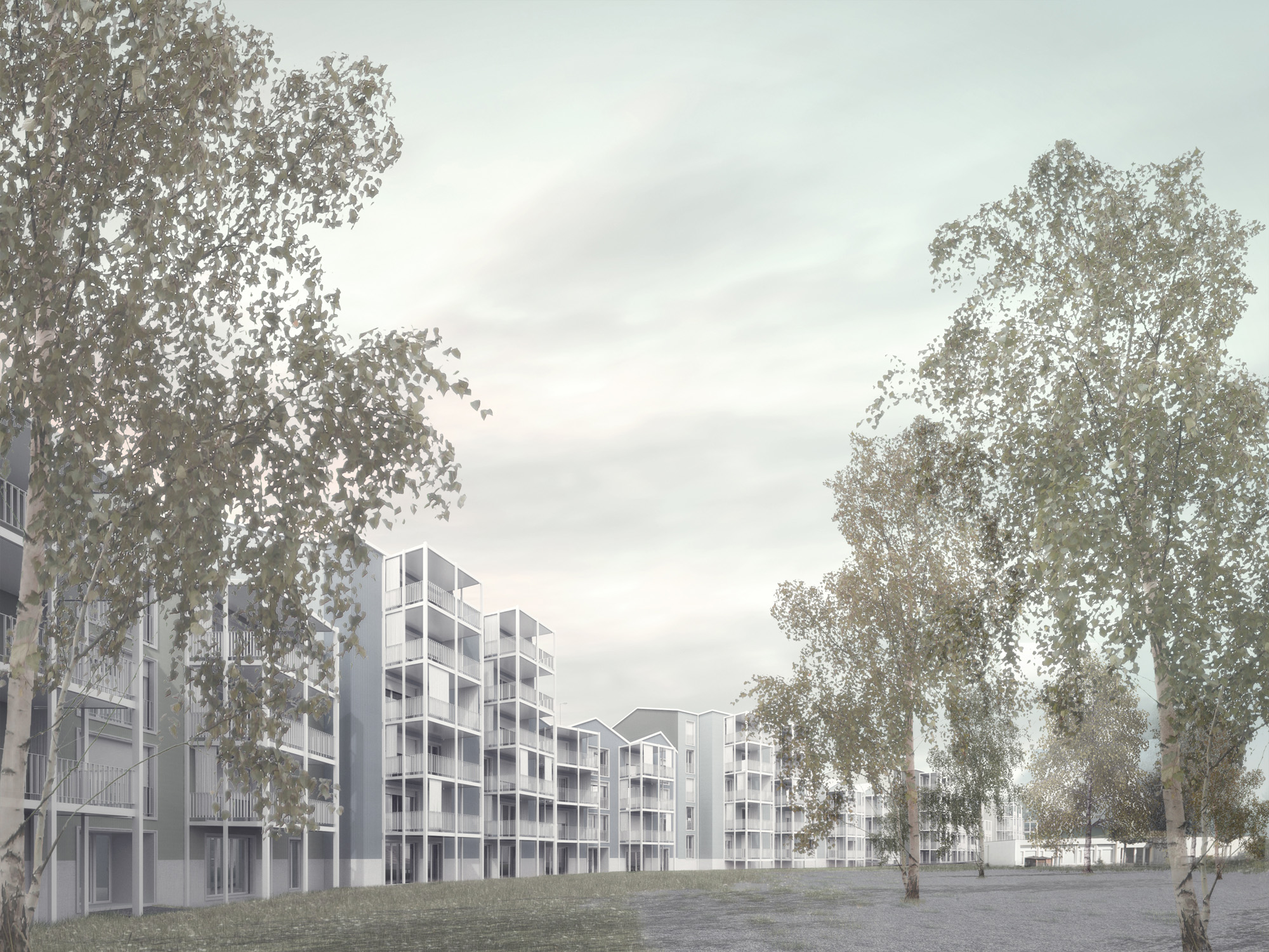 Anh Patrick Tran - ETH Diplomarbeit Wohnüberbauung Altstetten - Zürich - 2016