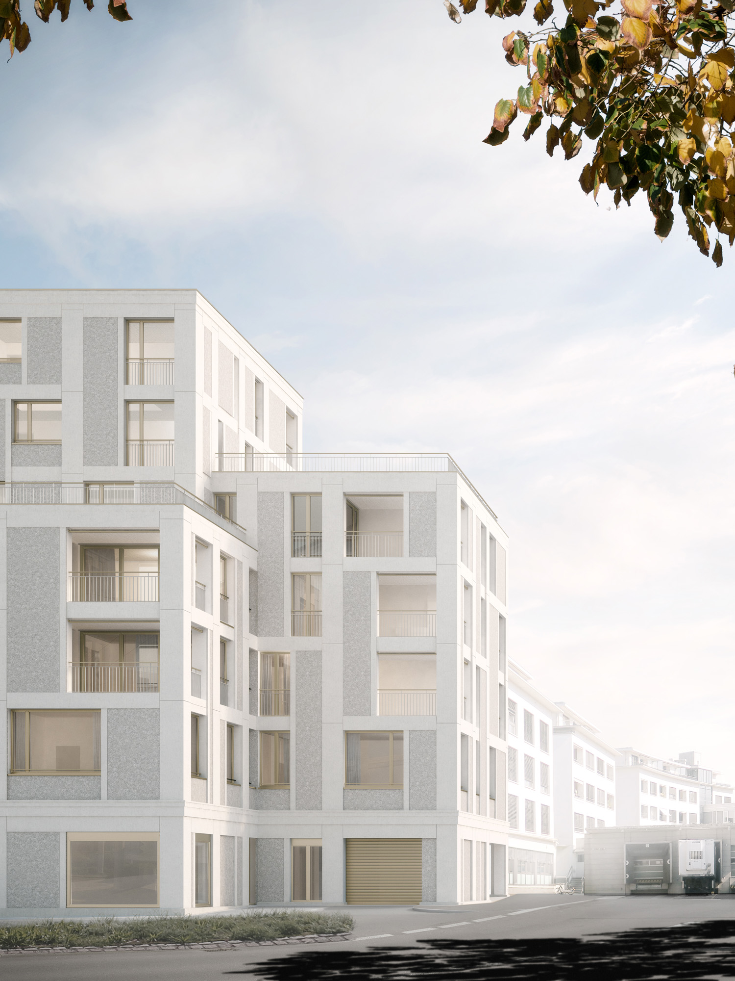 GKS Architekten AG - Studienauftrag Wohn- und Gewerbegebäude Kanzleikreisel - Emmenbrücke - 2019