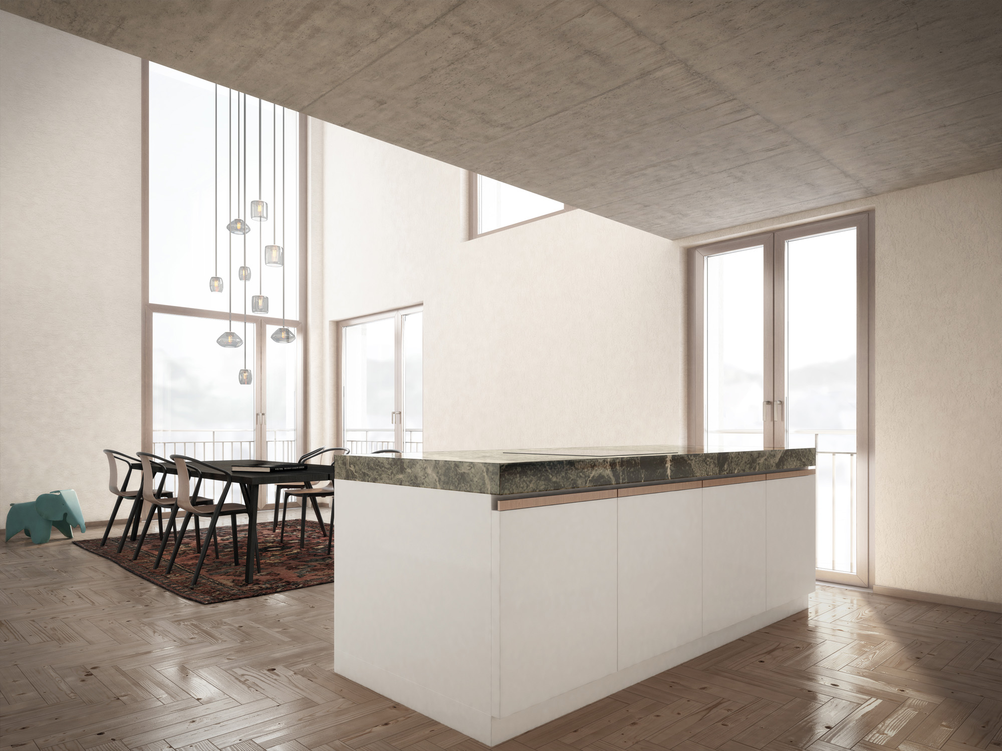 GKS Architekten AG - Studienauftrag Wohn- und Gewerbegebäude Kanzleikreisel - Emmenbrücke - 2019